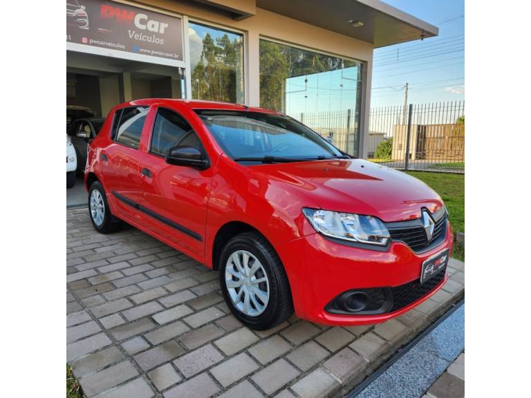 RENAULT - SANDERO - 2017/2017 - Vermelha - R$ 40.900,00