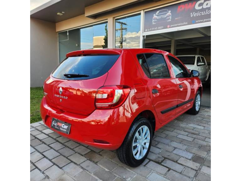 RENAULT - SANDERO - 2017/2017 - Vermelha - R$ 40.900,00