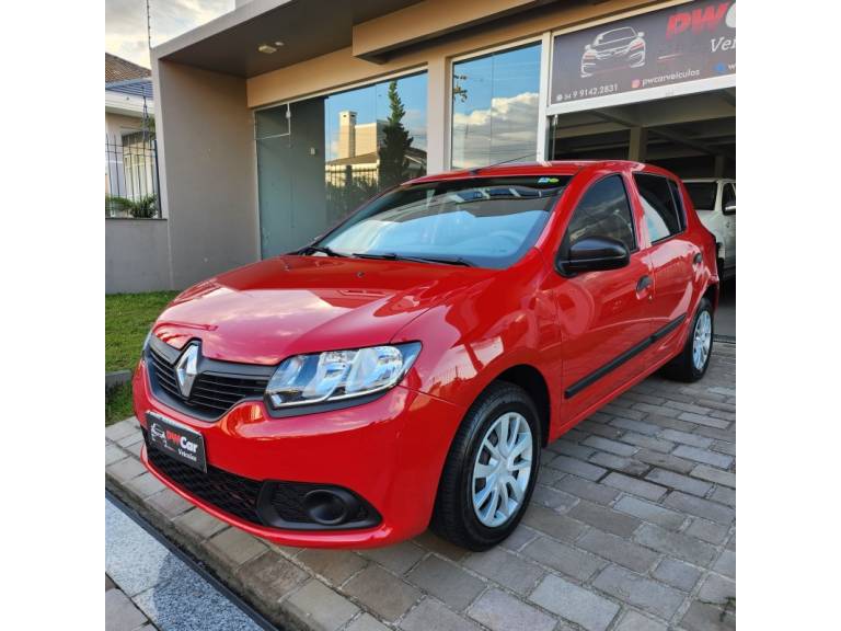 RENAULT - SANDERO - 2017/2017 - Vermelha - R$ 40.900,00